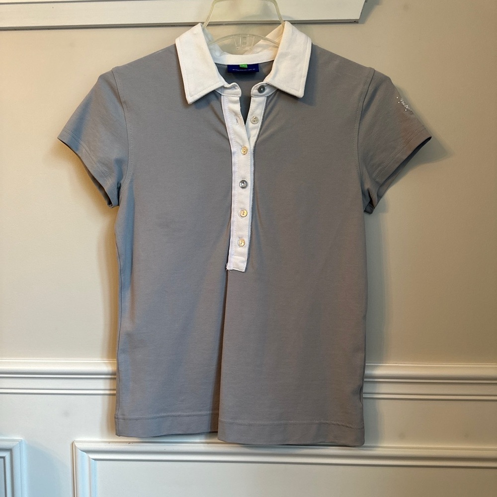 Daily Sport Grey Button-up Polo